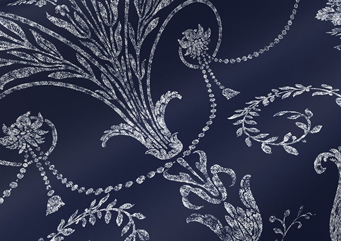 Laura Ashley Josette, Midnight - Twist&Fit Roller Blind - Image 4